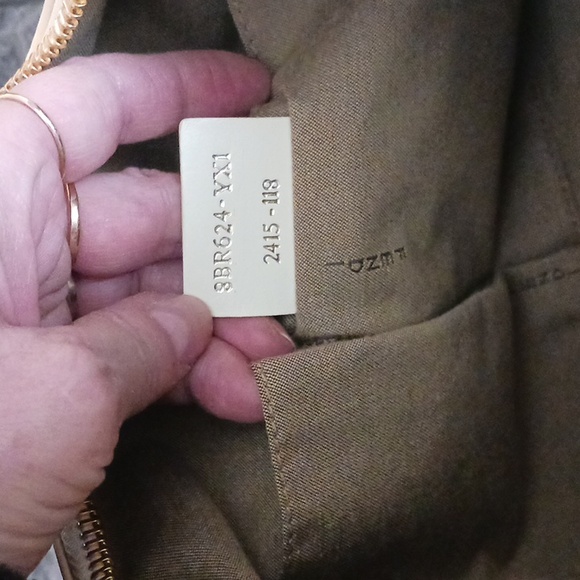 FENDI Zucca Zip Hobo Shoulder Bag SALE PRICED - Picture 7 of 10